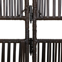 Load image into Gallery viewer, Separè 3 Pannelli Marrone in Polyrattan