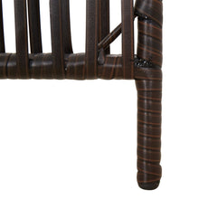 Load image into Gallery viewer, Separè 3 Pannelli Marrone in Polyrattan