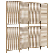 Load image into Gallery viewer, Separè 4 Pannelli Beige in Polyrattan