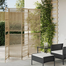 Load image into Gallery viewer, Separè 4 Pannelli Beige in Polyrattan