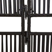 Load image into Gallery viewer, Separè 5 Pannelli Nero in Polyrattan