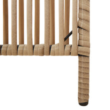 Load image into Gallery viewer, Separè per Ambienti a 6 Pannelli Beige in Polyrattan