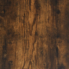Carica l&#39;immagine nel visualizzatore di Gallery, Libreria 3 Ripiani Rovere Fumo con 2 ante 70x30x109,5 cm Legno Multistrato