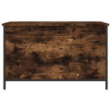 Load image into Gallery viewer, Cassapanca Rovere Fumo 80x42,5x50 cm Legno Multistrato