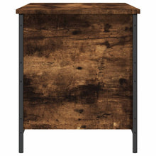 Load image into Gallery viewer, Cassapanca Rovere Fumo 80x42,5x50 cm Legno Multistrato