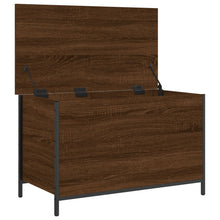 Load image into Gallery viewer, Cassapanca Rovere Marrone 80x42,5x50 Legno Multistrato