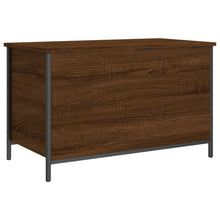 Load image into Gallery viewer, Cassapanca Rovere Marrone 80x42,5x50 Legno Multistrato