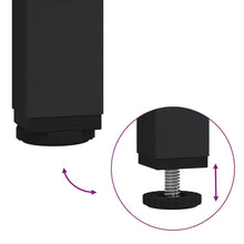 Load image into Gallery viewer, Panca PortaScarpe con Vano Contenitore Rovere Fumo 100x42,5x50 cm Legno Multistrato