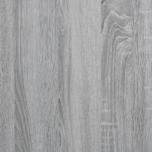 Load image into Gallery viewer, Panca Porta Scarpe Grigio Sonoma 70x38,5x49cm Legno Multistrato