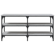 Load image into Gallery viewer, Panca Porta Scarpe Grigio Sonoma 100x38,5x49 Legno Multistrato