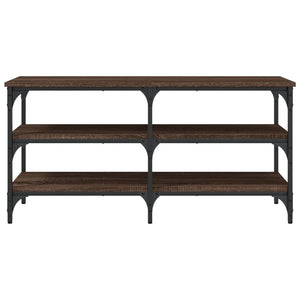 Panca Porta Scarpe Rovere Marrone 100x38,5x49 Legno Multistrato