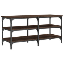 Load image into Gallery viewer, Panca Porta Scarpe Rovere Marrone 100x38,5x49 Legno Multistrato