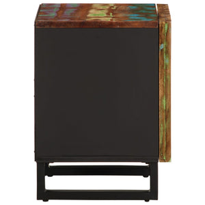 Comodini 2pz 40x34x46 cm in Legno Massello di Recupero