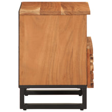 Load image into Gallery viewer, Comodini 2pz 40x34x46 cm in Legno Massello di Acacia