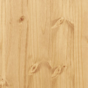 Mobiletto Cassettiera 4 cassetti 53x39x84 cm in Legno Massello di Pino
