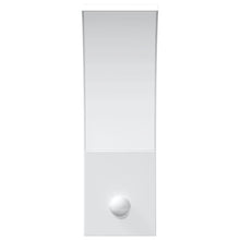 Carica l&#39;immagine nel visualizzatore di Gallery, Applique con LED e Sensore Bianca in Alluminio Pressofuso