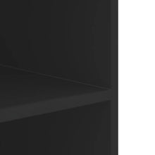 Load image into Gallery viewer, Armadietto a Muro Nero 75x35x60 cm in Truciolato