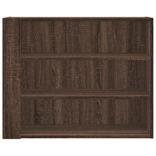 Charger l&#39;image dans la galerie, Armadietto a Muro Rovere Marrone 75x35x60 cm in Truciolato