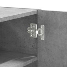Load image into Gallery viewer, Armadietto a Muro Grigio Cemento 75x35x60 cm in Truciolato