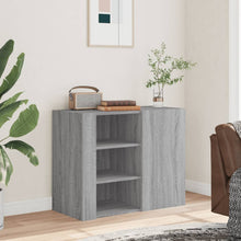 Load image into Gallery viewer, Armadietto a Muro Grigio Sonoma 75x35x60 cm in Truciolato