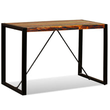 Laden Sie das Bild in den Galerie-Viewer, Tavolo da Pranzo in Legno Massello Anticato 120 cm