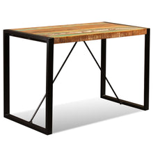 Laden Sie das Bild in den Galerie-Viewer, Tavolo da Pranzo in Legno Massello Anticato 120 cm