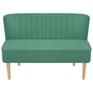 Divano in Stoffa 117x55,5x77 cm Verde