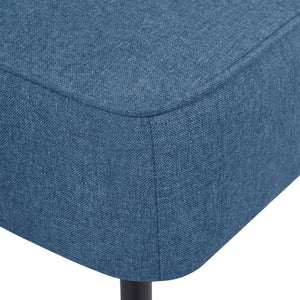 Poltrona Blu in Tessuto