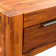 Load image into Gallery viewer, Tavolo Consolle in Legno Massello d&#39;Acacia 86x30x75 cm