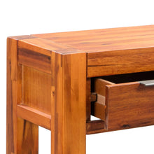 Load image into Gallery viewer, Tavolo Consolle in Legno Massello d&#39;Acacia 86x30x75 cm