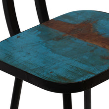 Load image into Gallery viewer, Sgabelli da Bar 2 pz in Legno Massello di Recupero