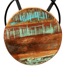 Load image into Gallery viewer, Sgabelli da Bar 2 pz in Legno Massello di Recupero