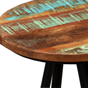 Sedie da Bar 4 pz Legno Massello di Recupero
