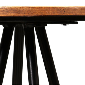 Sedie da Bar 4 pz Legno Massello di Recupero