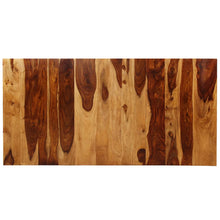 Charger l&#39;image dans la galerie, Tavolo da Pranzo in Legno Massello di Sheesham e Acciaio 180 cm