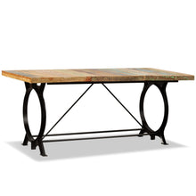 Load image into Gallery viewer, Tavolo da Pranzo in Legno Massello di Recupero 180 cm