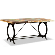 Load image into Gallery viewer, Tavolo da Pranzo in Legno Massello di Recupero 180 cm