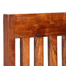 Load image into Gallery viewer, Sedie da Pranzo 2 pz in Legno Massello con Finitura Ambra