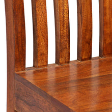 Load image into Gallery viewer, Sedie da Pranzo 2 pz in Legno Massello con Finitura Ambra
