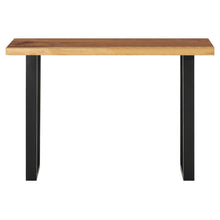 Load image into Gallery viewer, Tavolo Consolle in Legno Massello di Suar 110x35x75 cm