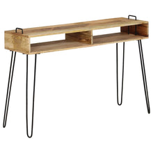Indlæs billede til gallerivisning Tavolo Consolle in Legno Massello di Mango 115x35x76 cm