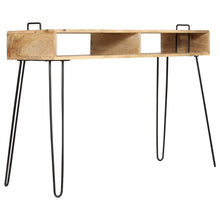Indlæs billede til gallerivisning Tavolo Consolle in Legno Massello di Mango 115x35x76 cm