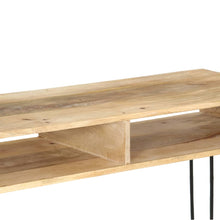 Indlæs billede til gallerivisning Tavolo Consolle in Legno Massello di Mango 115x35x76 cm