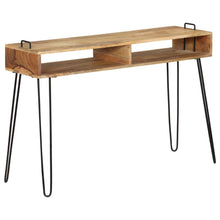 Indlæs billede til gallerivisning Tavolo Consolle in Legno Massello di Mango 115x35x76 cm
