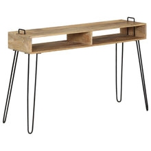 Indlæs billede til gallerivisning Tavolo Consolle in Legno Massello di Mango 115x35x76 cm