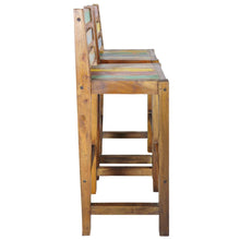 Load image into Gallery viewer, Sgabelli da Bar 2 pz in Legno Massello di Recupero