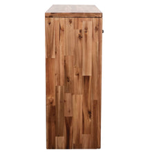 Carica l&#39;immagine nel visualizzatore di Gallery, Tavolo Consolle in Legno Massello d&#39;Acacia 86x30x75 cm