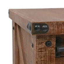 Charger l&#39;image dans la galerie, Tavolo Consolle in Massello di Abete 131x35,5x75cm Marrone