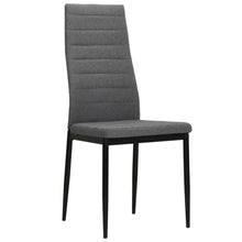 Carica l&#39;immagine nel visualizzatore di Gallery, Sedie da Pranzo 2 pz Grigio Chiaro in Tessuto