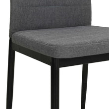 Carica l&#39;immagine nel visualizzatore di Gallery, Sedie da Pranzo 2 pz Grigio Chiaro in Tessuto